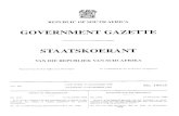 GOVERNMENT GAZETTE STAATSKOERANT · Act No. 101, 1998 NATIONAL VELD AND FOREST FIRE ACT. I998 CHAPTER 5 FIRE FIGHTING 17. Readiness for tire fighting 18. Actions to tight fires 19.