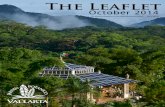 The Leaflet - Vallarta Botanical Gardens...Program Selection Committee for the 2015 and 2016 conferences of the American Public Gardens Association to which the VBG is an institutional