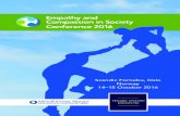 Empathy and Compassion in Society Conference 2016 · 2019. 4. 5. · 4th Empathy and Compassion in Society Conference 14-15 October 2016, Oslo, Norway It is a great pleasure to invite