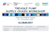 Treadle pump supply chain workshop Summary...Facilitation: Tonino Zellweger (Swiss Center for Agricultural Extension) Rapporteur: Roger Schmid (Skat Consulting) ... 4 Generic key elements