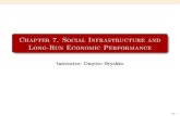 Chapter 7. Social Infrastructure and Long-Run Economic ... · The choice of social infrastructure Our analysis motivates the following aggregate production function: Y = IK ( hL )