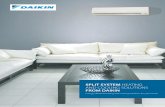 SPLIT SYSTEM HEATING AND COOLING SOLUTIONS - Aria Air · 6 7 The air conditioner that cools, heats, humidifies, dehumidifies, purifies and ventilates. Modern air conditioners not