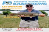 New LIVINGSTON · 2019. 9. 11. · -1-photos by: mark harold, jake zaremski august 2019 livingston wins at chaumont bay with 20.20 lbs. dave shows off his 5.05 lb. kicker chaumont