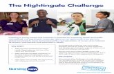 The Nightingale Challenge - nursingnow.org · The Nightingale Challenge offers you an opportunity to be part of a global movement to equip and empower the next generation of nurses