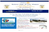 Rotary Club of Los Alamosrotarylosalamos.com/.../uploads/2017/10/Rotary-Newsletter-10-22-17… · Page 2 of 11 --This Month’s Club Assign-ments --This Month’s Programs--This Month’s