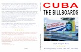 Cuba - The Billboardshome.planet.nl/~bos00032/pdf/CubaTheBillboardsCover.pdf · P. OEL RIO Text Harjan Bos Photography Henk van der Leeden Everyone who has visited Cuba must have