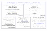 ACCOUNTING/INSURANCE/LEGAL SERVICES · LISI’S AUTOMOTIVE INC. 3402 Danbury Road Brewster, New York 10509 845 -278 6166 Hours: 8:00 a.m. – 5:00 p.m. 20% Discount for following