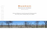 Buxton Resources Limited For personal use only · NORTHBRIDGE WA 6003 Telephone: +61 8 9228 2577 Facsimile: +61 8 9328 6767 ABN 86 125 049 550 Postal Address PO Box 356 NORTH PERTH