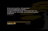 Community Capital: Leveraging inter- organizational ... · Because of this, social networks can be considered a social determinant of health. From networks connecting individuals