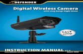 Digital Wireless Camera - B&H Photo · Digital wireless Camera WHAT’S INCLUDED Advanced Motion Detection Sensors within the camera can detect and capture movement which then prompts