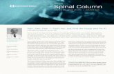FALL 2008 Spinal Column · found myself in situations that made me so anxious I was most relieved when they ended” (anxiety) or “I ... pain in patients in whom the inciting trauma