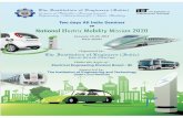 on National Electric Mobility Mission 2020 - Electrical Mobility, 19-20 Jan, 2018.pdf · Diamond Rs. 1,00,000 Complimentary: 10 Delegates, One Inner Colour Full Page Advertisement,