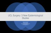 UCL Surgery: 3 New Epidemiological Studies€¦ · UCL 1,334 24.2 (4.0) 16.5 to 48.0 23.5 Revision UCL 95 27.3 (4.5) 18.8 to 40.4 26.3 • On average, MLB players were 4.7 years older