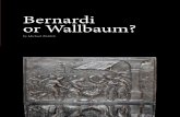 Bernardi or Wallbaum?the previously unpublished plaquette reproduces a finer original bearing Wallbaum’s hallmark of a tree or flower within a shield10 and an Augsburg assay stamp,