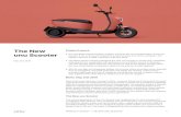 The New unu ScooterThe New unu Scooter May 21st 2019 1 Product Launch • unu, the Berlin-based mobility company launches the second generation of the unu Scooter. It can now be pre-ordered