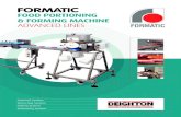 FORMATIC - Deighton Manufacturing UK Ltd · 2019. 6. 3. · EconoBall/Meatball Making Machine Optional Extras Automatic Wire Cleaning Automatically cleans the scraper wire after every
