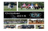 October 2015 - Pony Club Vic · 13th Presentation Night JANUARY 4th, 5th, 6th Pony Club Summer Camp TBA DARC Rally TBA DARC Show FEBRUARY ... Dressage, SJ, XC 0407 815 281 . Out and