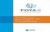 2020 Category Winners Spotlight on Excellence 2020 FOYA Spotlig… · 2020 FOYA Category Winners Spotlight on Excellence 49 The PODs were built such that mechanical and electrical