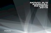 NOVO A/S ANNUAL REVIEW 2015 - 2016. 3. 18.آ  54 NOVO NORDISK FOUNDATION AND THE NOVO GROUP 55 Novo Nordisk
