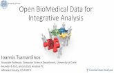 Open BioMedical Data for Integrative Analysishelios-eie.ekt.gr/EIE/bitstream/10442/14587/1/Tsamardinos.pdfOpen BioMedical Data for Integrative Analysis Ioannis Tsamardinos Associate