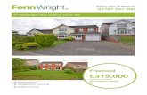 Freehold £315,000€¦ · and get FREE professional advice. Book it now at fennwright.co.uk. Directions Using the SatNav CO10 1SY as you enter Richard Burn Way from Claremont Avenue