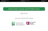 Swiss-CheeseoperadandDrinfeldcenter - idrissi.eu · Little disks and braids The Swiss-Cheese operad Chord diagrams Swiss-CheeseoperadandDrinfeldcenter NajibIdrissi June3rd,2016@ETHZürich