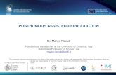 POSTHUMOUS ASSISTED REPRODUCTION - slides en es... · EU Member States have different rules on posthumous assisted reproduction: - In Germany and France posthumous assisted reproduction