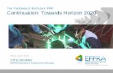 The „Factories of the Future‟ PPP Continuation: Towards ...€¦ · • Lamaplast • Manas • Microelectronica • RU Robots • SAPA Operaciones • SCM Group • Sintesi •