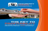 THE KEY TO PROFITABILITY - Occupancyheroes · 2018. 3. 8. · OCCUPANCY HEROES, INC. OCCUPANCY HEROES INCORPORATED WAS FOUNDED BECAUSE OCCUPANCY IS THE KEY TO PROFITABILITY Facing
