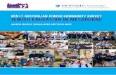 GEN17 AUSTRALIAN JEWISH COMMUNITY SURVEY ......60% growing up; among those who attended Mount Scopus, 54% now identify as Traditional, down from 60% growing up. Among the non-Orthodox
