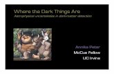 Where the Dark Things Are · 2012. 7. 26. · dark matter in the disk. 2. 1205.4033 Message (my paraphrase): “Maybe you should read Ch. 4 of Binney & Tremaine BEFORE making big