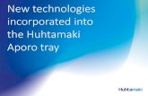 New technologies incorporated into the Huhtamaki Aporo tray · New technologies incorporated into the Huhtamaki Aporo tray. Introducing our business –February 2017 Manufacturing