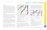 Chapter 4 Traffic Analysisfeatures, with existing land use data to create a computer travel demand model that replicates existing traffic conditions. Using information gathered from