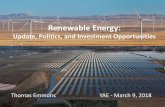New Renewable Energy - Yale University · 2019. 12. 13. · Corporate Procurement of Renewable Energy Renewable capacity contracted by corporations, 2017 Largest corporate offtakers,