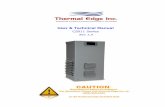 CS011 Series - Thermal Edge€¦ · 1751 Hurd Drive Irving, Texas 75038 (972) 580-0200 (888) 580-0202 Fax (972) 580-0277 URL: Email: thermaledgeinfo@thermal-edge.com SP-ENG-211-000-02