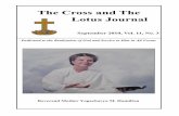 The Cross and The Lotus Journal · Be filled with the peace and ecstasy of God’s almighty love. Aum-Amen. The Reverend Yogacharya Mother Hamilton The Cross and The Lotus Journal