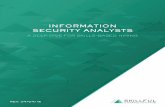INFORMATION SECURITY ANALYSTSskillful.com/sites/default/files/2018-02/... · Most Common Required Competencies Most Preferred Competencies Basic Information Security: See previous.
