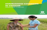 Agribusiness expansion in Vietnam€¦ · a combination of desk research, policy mapping and case studies on the coffee sector in Dak Lak and the cassava sector in Yen Bai. The study