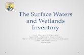 The Surface Waters and Wetlands Inventory · Surface Waters and Wetlands Inventory • What is SWI o Often referred to as version 2.0 of the National Wetlands Inventory (NWI) o Provides