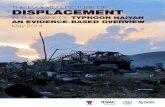 The Evolving Picture of Displacement in the Wake of Typhoon … · 2015. 3. 31. · and dynamic picture of displacement involving multiple locations, phases and types of movement