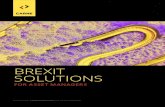 BREXIT SOLUTIONS - Carne Group Financial Services...2019/02/04  · Brexit has resulted in UK based investment managers having to make decisions about their future EU 27 footprint.