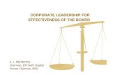 CORPORATE LEADERSHIP FOR EFFECTIVENESS OF THE BOARDiim-delhi.com/upload_events/Corporate-Leadership-KLM... · 2020. 2. 2. · CORPORATE LEADERSHIP FOR MAXIMIZING EFFECTIVENESS OF