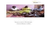 Homeworkers Worldwide Annual Report 2014 · Homeworkers Worldwide Annual Report 2014 Summary In 2014 HWW continued to actively promote the rights of homeworkers and women informal