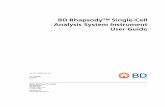 BD Rhapsody™ Single-Cell Analysis System Instrument User Guide · 2018. 2. 21. · BD Rhapsody™ Express Instrume nt and BD Rhapsody™ Scanner Site Preparation Guide (Doc ID: