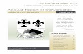 Annual Report of Stewardship - stmaryscoltsneck.com · Annual Report of Stewardship His master said to him, ‘Well done, good and faithful servant; you have been faithful over a