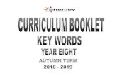 Curriculum Booklet - shenleyacademy.e-act.org.uk · Curriculum Booklet -Key Words – Year 8 This booklet contains all the key vocabulary and topic information that Year 8 students