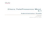 Cisco TelePresence Movi Administrator Guide (4.1) · CiscoTelePresenceMoviAdministratorGuide(4.1) Page3of29 Portranges 18 Duovideo–BinaryFloorControlProtocol(BFCP) 19 Traversalcalls