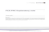 New FCA-FRC Explanatory note - Europa · 2020. 6. 29. · FCA-FRC Explanatory note 15 May 2020 ENTSO‐E | Rue de Spa, 8 | 1000 Brussels |info@entsoe.eu | | @entso_e Disclaimer This