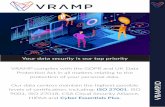 TRANSFORM INTERNAL COMMUNICATION - VRAMP · CERTIFICATION Our data centres maintain the highest possible levels of certification, including: ISO 27001, ISO 9001, ISO 27018, CSA Cloud