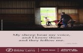 My sheep hear my voice, and I know them and they follow me. · shoulder “rejoicing” and carries it home (see Luke 15:3–7). The parable rankled me. I knew a “lost sheep”—one